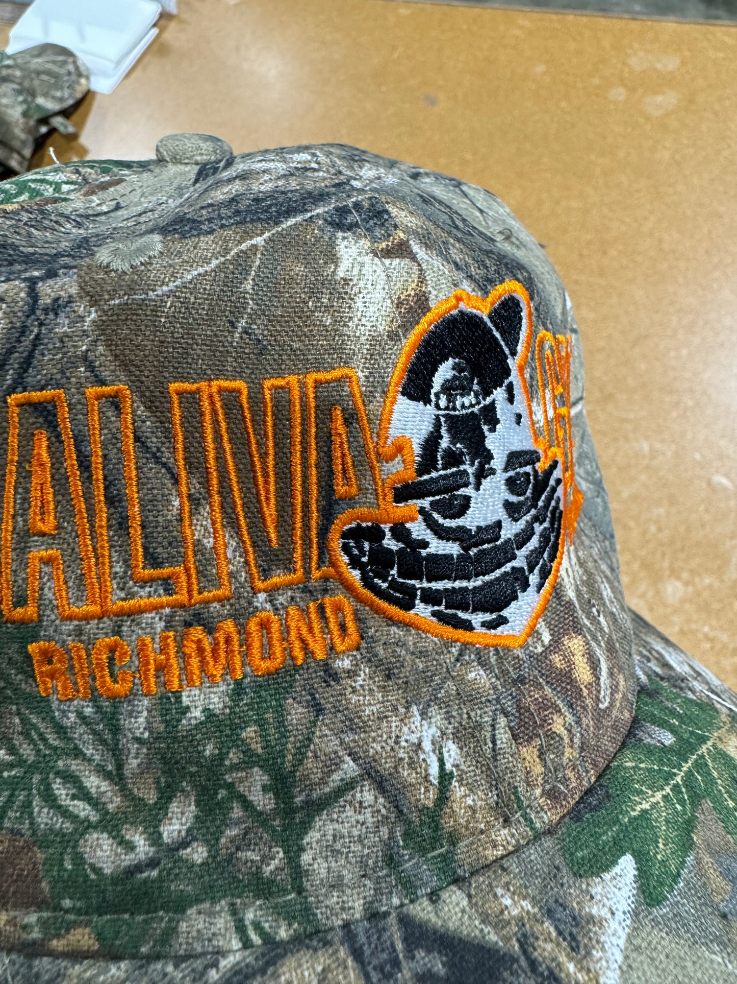 Saliva Grey Camo Hat (Richmond Virginia)