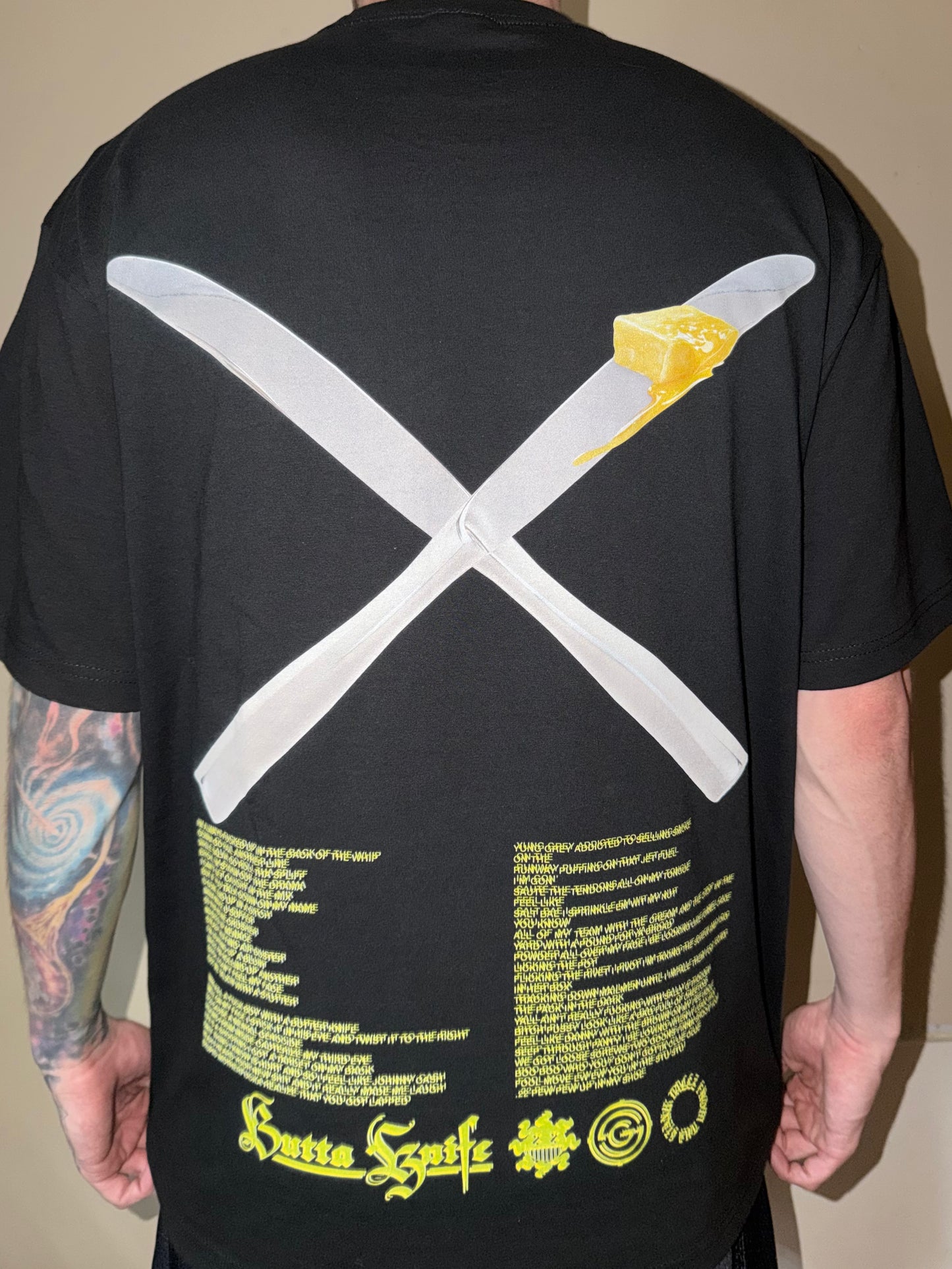 BUTTA KNIFE T-SHIRT - TALEZ FROM THA STANK